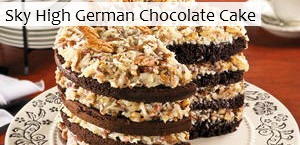 Sky High German Chocolate Cake