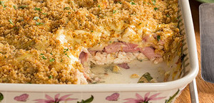 Chicken Cordon Bleu Casseroles