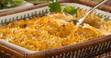 Two-Toned Shredded Potatoes