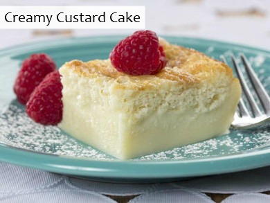 Creamy Custard Cake