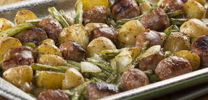 Sausage Sheet Pan Supper