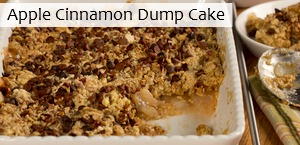 Apple Cinnamon Dump Cake