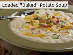 Loaded "Baked" Potato Soup