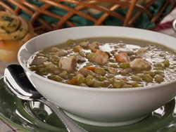 Not-Your-Mama's Pea Soup