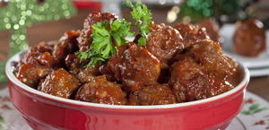 Saucy Cola Meatballs