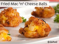 Fried Mac 'n' Cheese Balls Fried Mac 'n' Cheese Balls