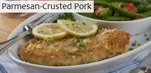 Parmesan-Crusted Pork Parmesan-Crusted Pork
