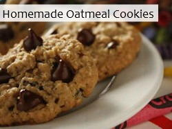 Homemade Oatmeal Cookies