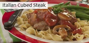 Italian Cubed Steak