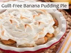 Guilt-Free Banana Pudding Pie