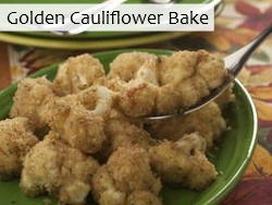 Golden Cauliflower Bake