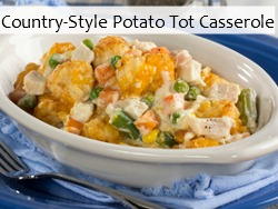 Country-Style Potato Tot Casserole