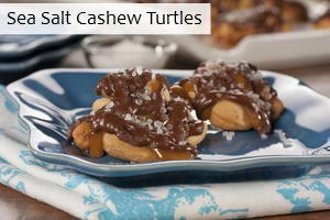 Sea Salt Cashew Turtles