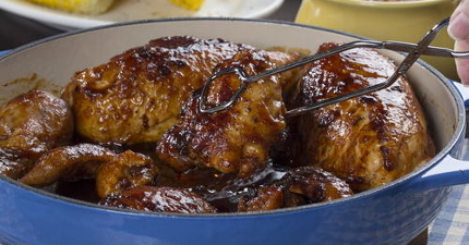 Skillet Barbecued Chicken
