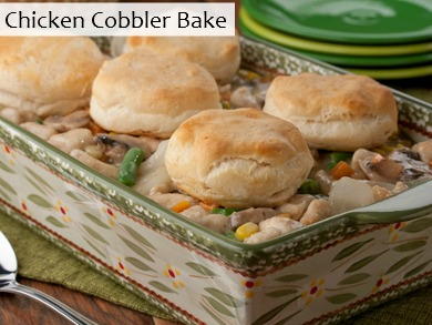 Chicken Cobbler Bake