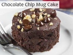 Chocolate Chip Mug Cake