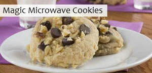 Magic Microwave Cookies