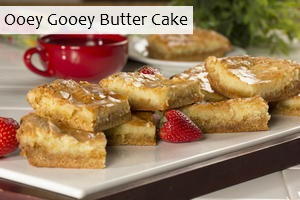 Ooey Gooey Butter Cake