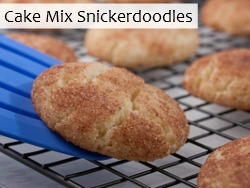 Cake Mix Snickerdoodles