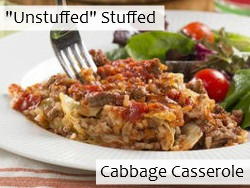 "Unstuffed" Stuffed Cabbage Casserole
