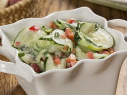 Crisp Cucumber Salad