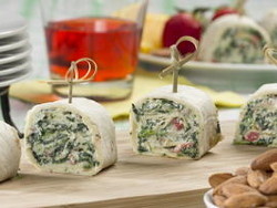 Spinach Dip Rollups