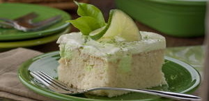 Lovely Lime Poke Cake