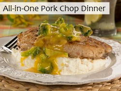 All-in-One Pork Chop Dinner