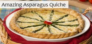 Amazing Asparagus Quiche