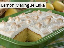 Lemon Meringue Cake