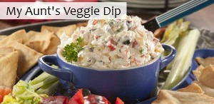 My Aunt's Veggie Dip