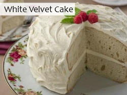 White Velvet Cake