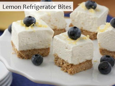 Lemon Refrigerator Bites