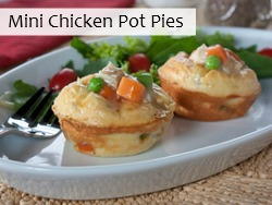 Mini Chicken Pot Pies