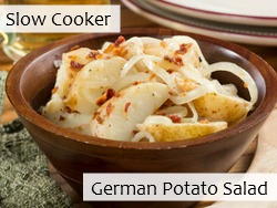 Slow Cooker German Potato Salad