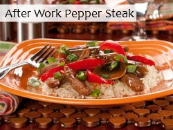 After Work Pepper Steak