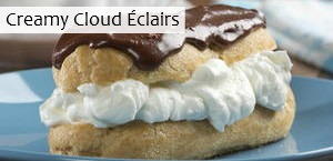 Creamy Cloud Eclairs