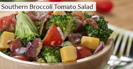 Southern Broccoli Tomato Salad Southern Broccoli Tomato Salad