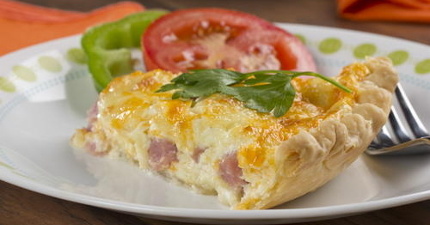 Ham and Cheese Quiche