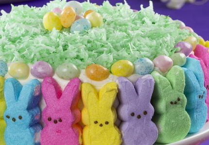 Hoppy Easter Bunny Cake