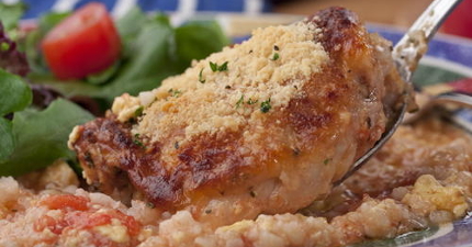 Amazing Italian Chicken & Rice Casserole