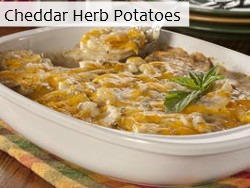 Cheddar Herb Potatoes
