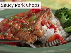 Saucy Pork Chops