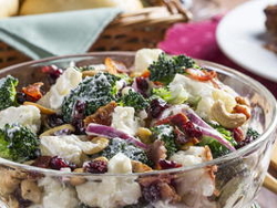 Cauliflower & Broccoli Salad Cauliflower & Broccoli Salad