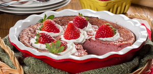 One Dish Strawberry Pie