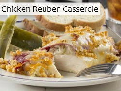Chicken Reuben Casserole
