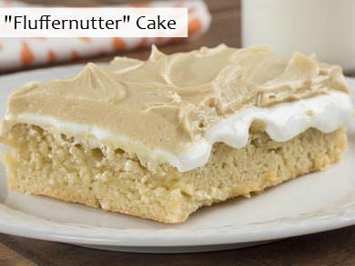 "Fluffernutter" Cake