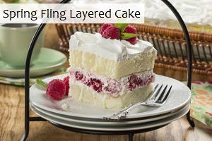 Spring Fling Layered Cake