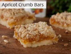 Apricot Crumb Bars