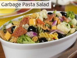 Garbage Pasta Salad